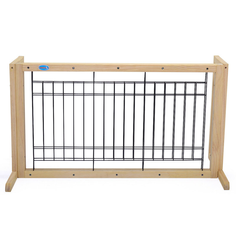 Tucker Murphy Pet Adjustable Free Standing Pet Gate Wayfair
